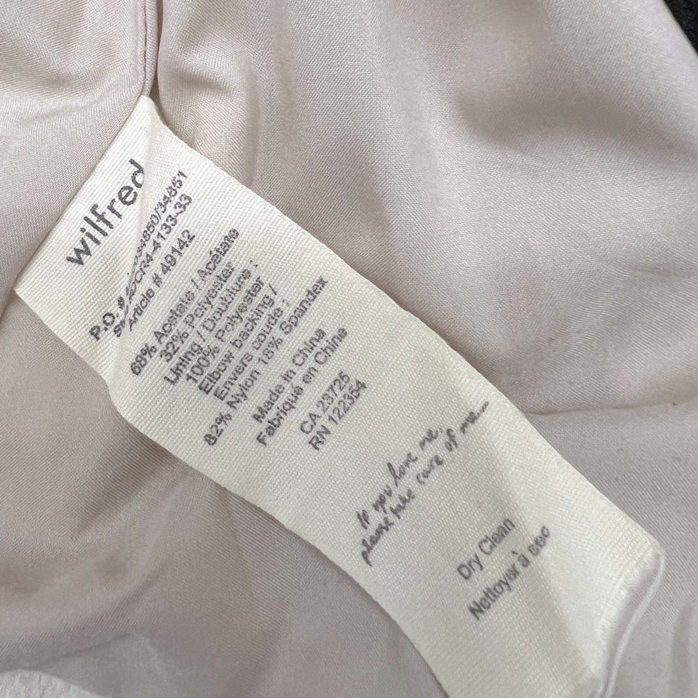 Aritzia Moto Black and White Blazer - Picture 5 of 5